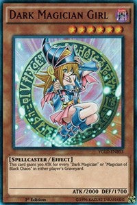 Dark Magician Girl (B) [YGLD-ENB03] Ultra Rare | Exor Games Bridgewater