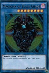 Magician of Black Chaos (C) [YGLD-ENC01] Ultra Rare | Exor Games Bridgewater