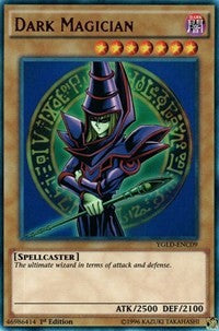 Dark Magician (C) [YGLD-ENC09] Ultra Rare | Exor Games Bridgewater