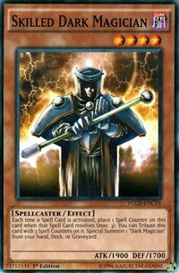 Skilled Dark Magician (C) [YGLD-ENC19] Common | Exor Games Bridgewater