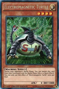 Electromagnetic Turtle [YGLD-ENA00] Secret Rare | Exor Games Bridgewater