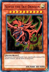 Slifer the Sky Dragon [YGLD-ENG01] Ultra Rare | Exor Games Bridgewater