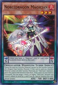 Nobledragon Magician [SDMP-EN003] Super Rare | Exor Games Bridgewater