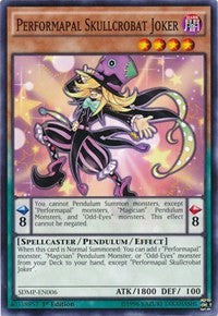 Performapal Skullcrobat Joker [SDMP-EN006] Common | Exor Games Bridgewater