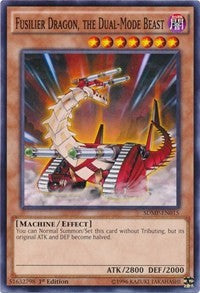 Fusilier Dragon, the Dual-Mode Beast [SDMP-EN015] Common | Exor Games Bridgewater