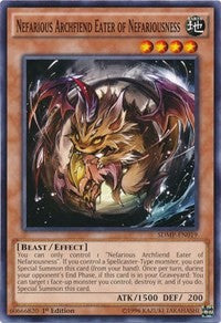 Nefarious Archfiend Eater of Nefariousness [SDMP-EN019] Common | Exor Games Bridgewater