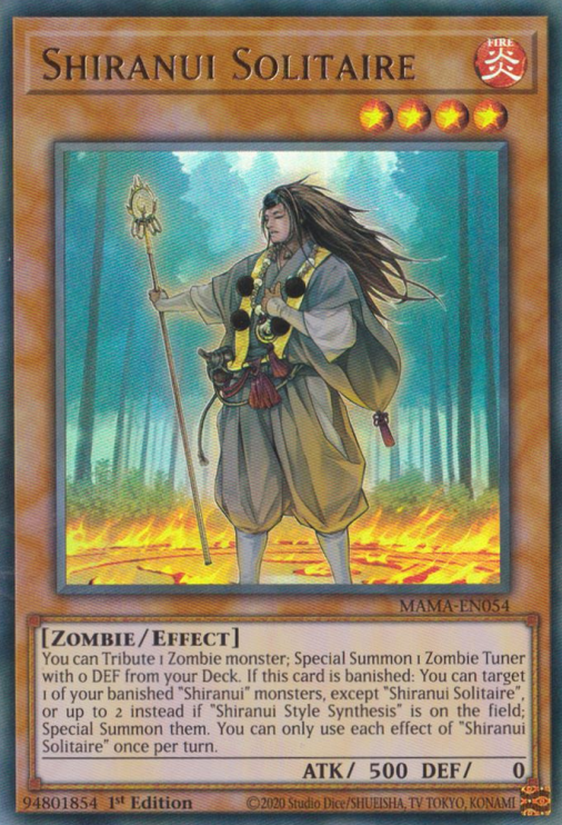 Shiranui Solitaire [MAMA-EN054] Ultra Rare | Exor Games Bridgewater