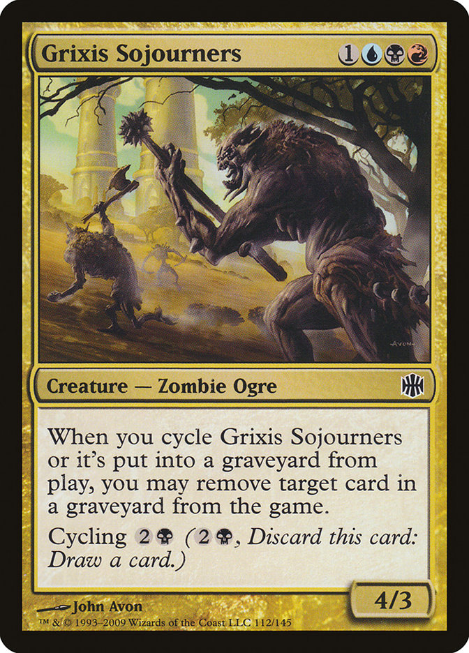 Grixis Sojourners [Alara Reborn] | Exor Games Bridgewater