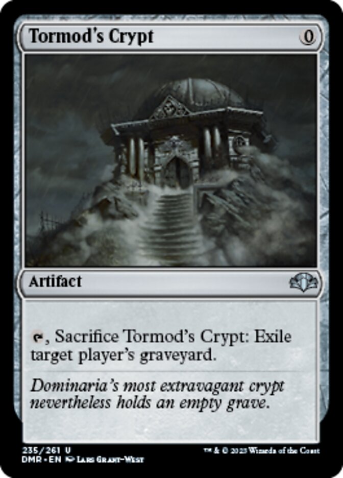 Tormod's Crypt [Dominaria Remastered] | Exor Games Bridgewater