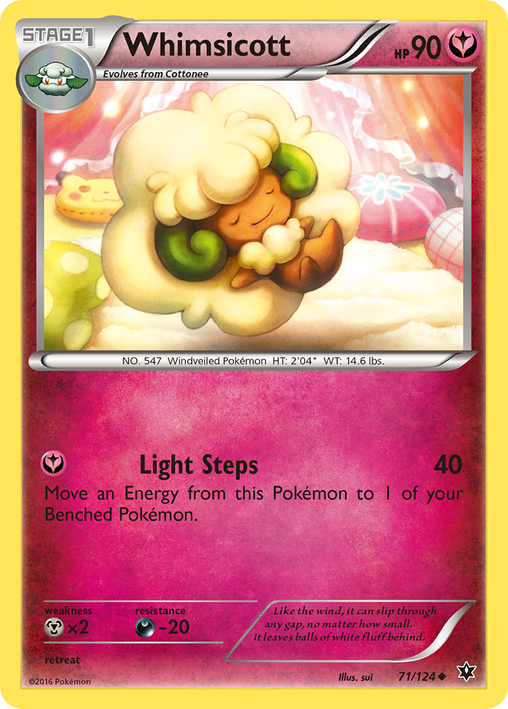 Whimsicott (71/124) [XY: Fates Collide] | Exor Games Bridgewater