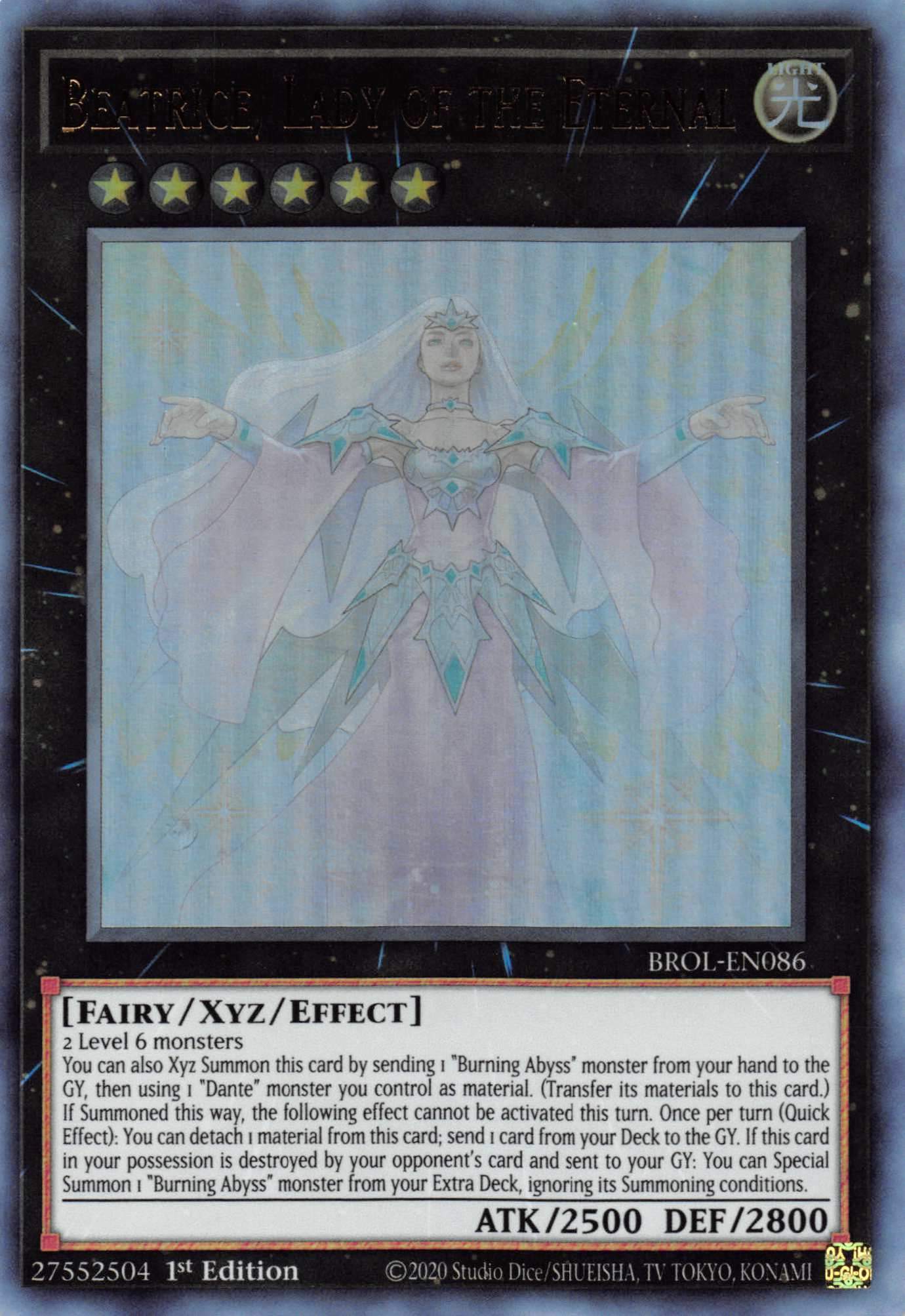 Beatrice, Lady of the Eternal [BROL-EN086] Ultra Rare | Exor Games Bridgewater