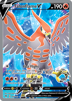 Talonflame V (168/185) [Sword & Shield: Vivid Voltage] | Exor Games Bridgewater