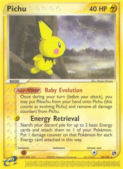 Pichu (20/100) [EX: Sandstorm] | Exor Games Bridgewater