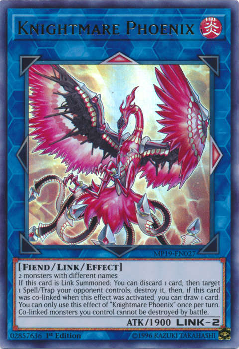 Knightmare Phoenix [MP19-EN027] Ultra Rare | Exor Games Bridgewater