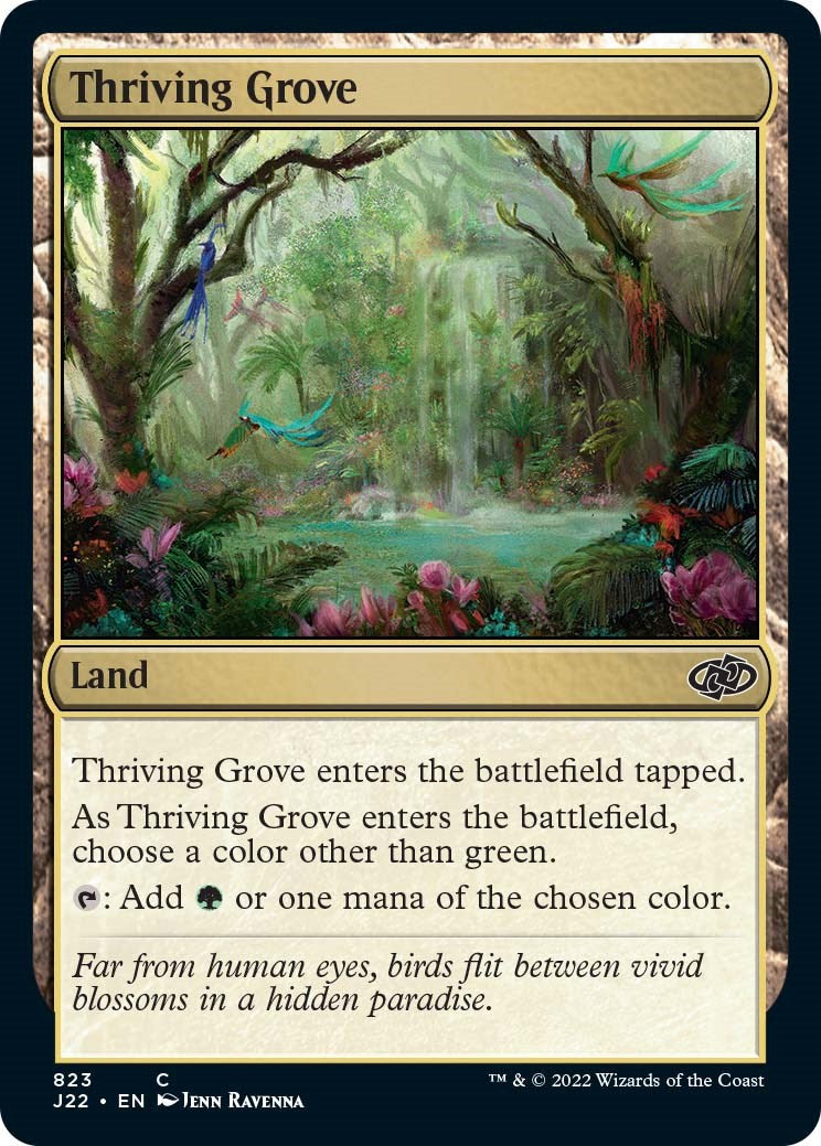 Thriving Grove [Jumpstart 2022] | Exor Games Bridgewater