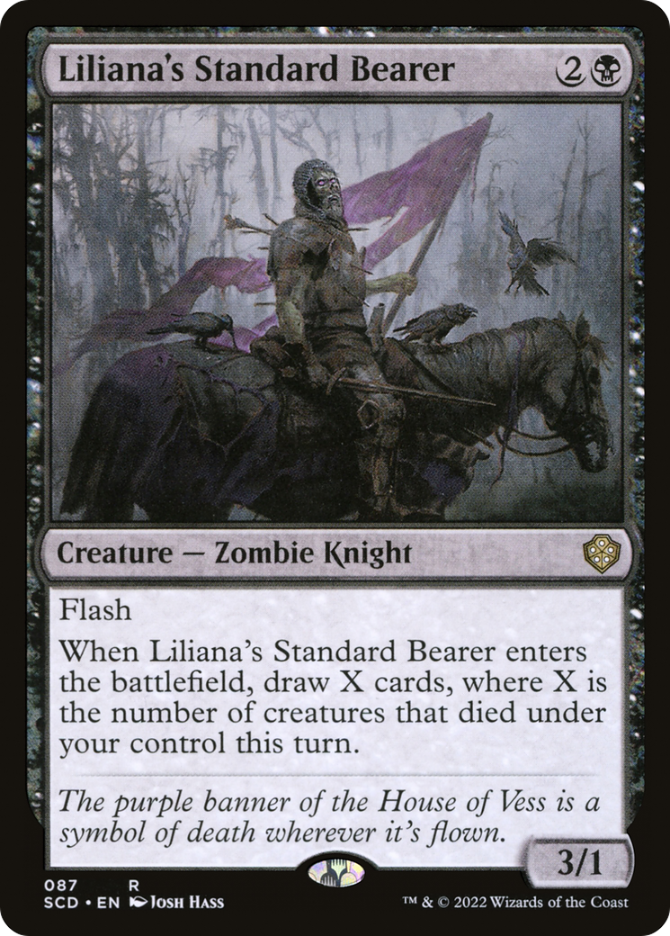 Liliana's Standard Bearer [Starter Commander Decks] | Exor Games Bridgewater