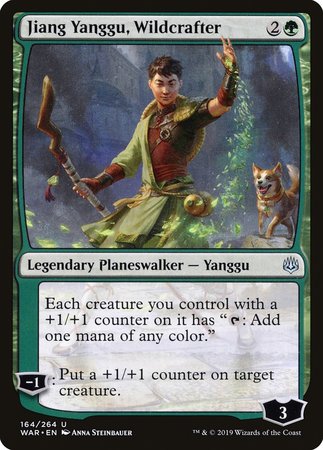Jiang Yanggu, Wildcrafter [War of the Spark] | Exor Games Bridgewater