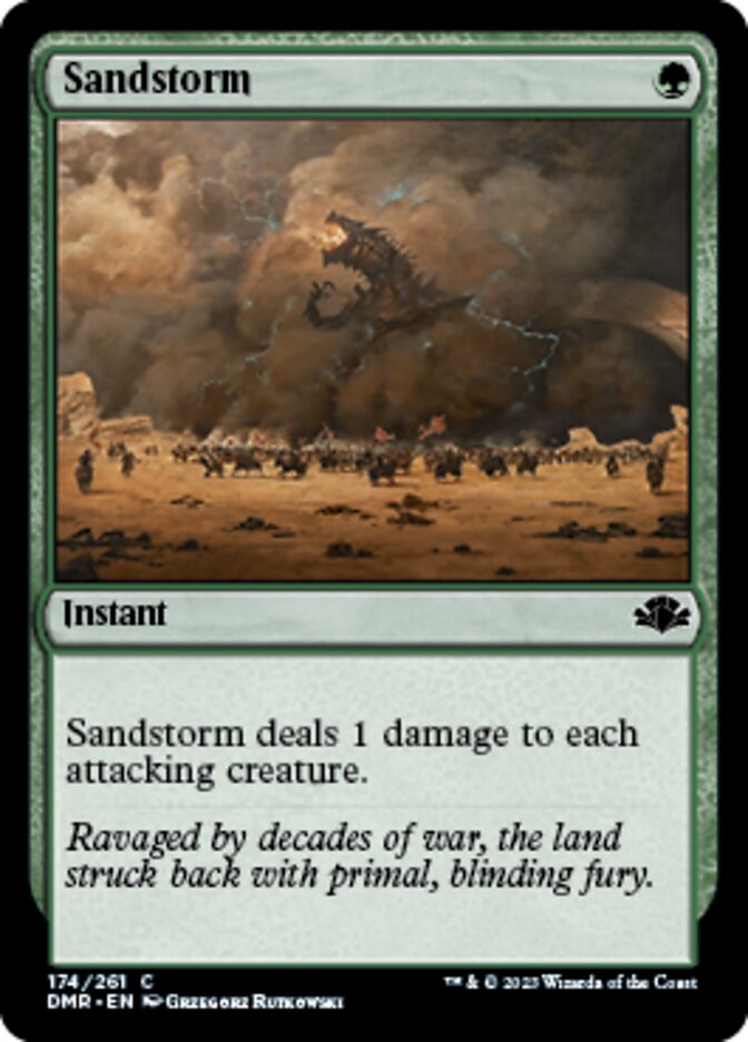Sandstorm [Dominaria Remastered] | Exor Games Bridgewater