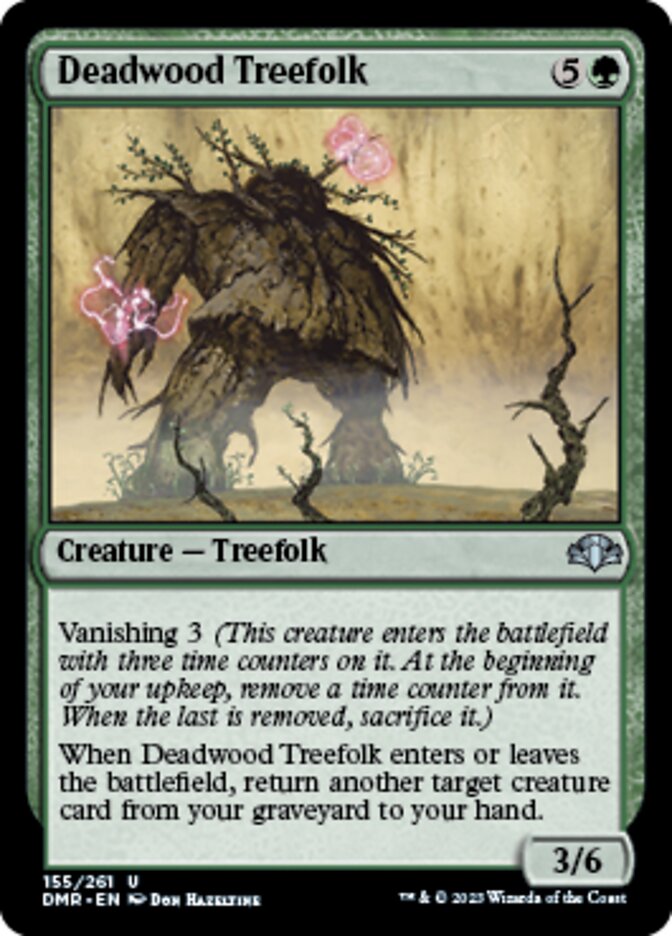 Deadwood Treefolk [Dominaria Remastered] | Exor Games Bridgewater