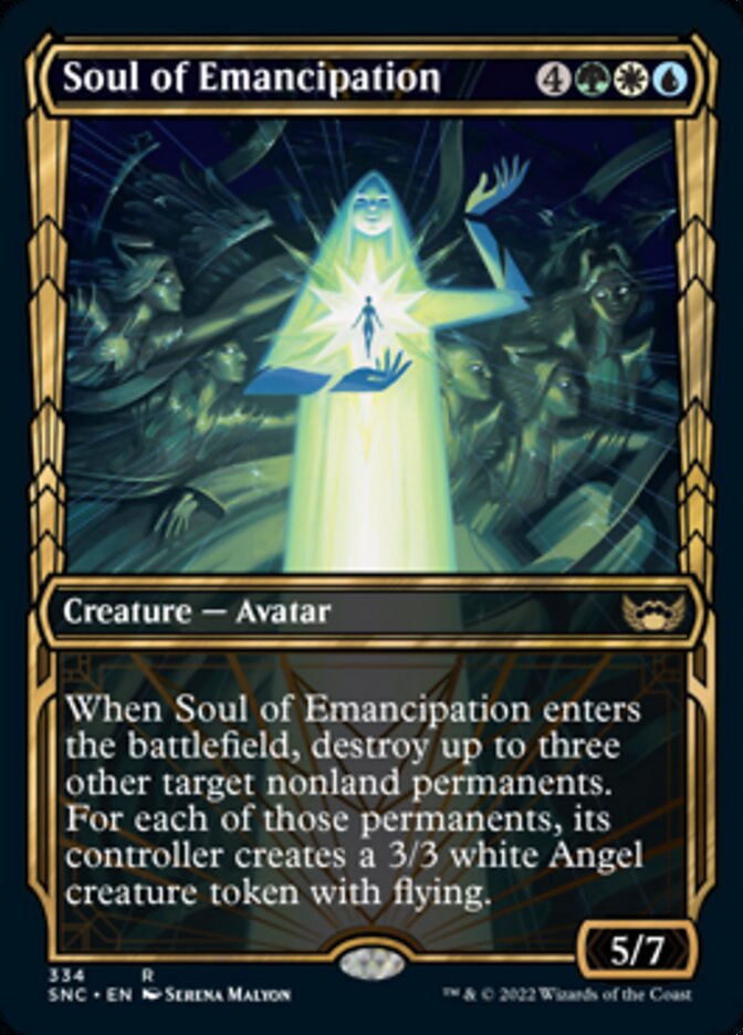 Soul of Emancipation (Showcase Golden Age) [Streets of New Capenna] | Exor Games Bridgewater