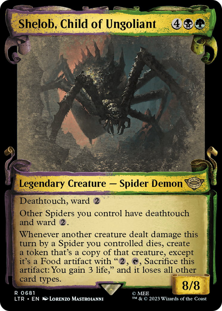 Shelob, Child of Ungoliant [The Lord of the Rings: Tales of Middle-Earth Showcase Scrolls] | Exor Games Bridgewater