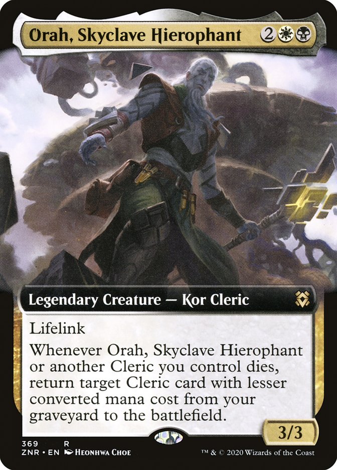 Orah, Skyclave Hierophant (Extended) [Zendikar Rising] | Exor Games Bridgewater