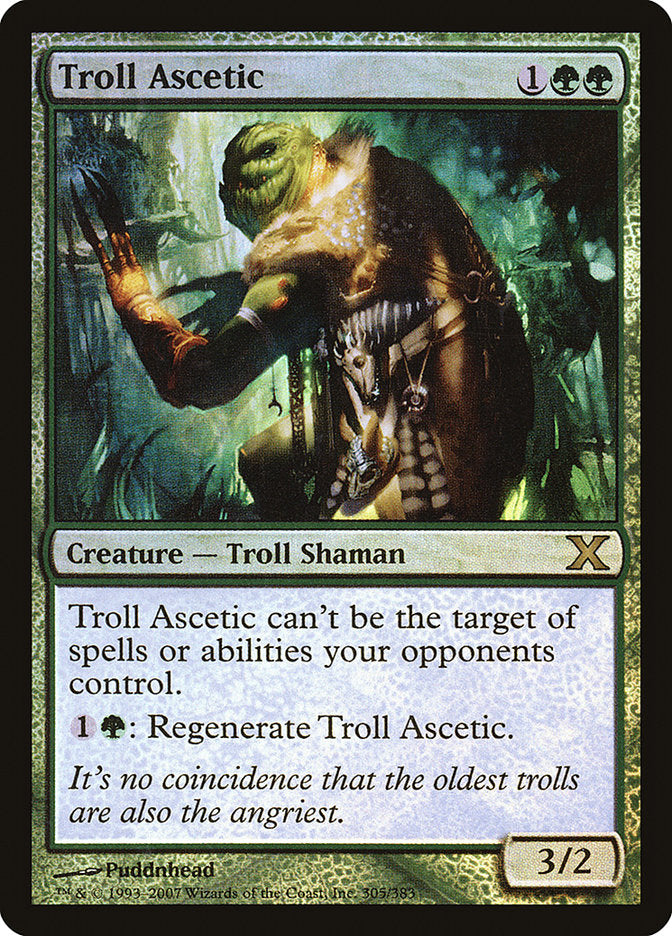 Troll Ascetic (Premium Foil) [Tenth Edition] | Exor Games Bridgewater