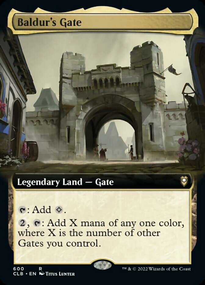 Baldur's Gate (Extended Art) [Commander Legends: Battle for Baldur's Gate] | Exor Games Bridgewater