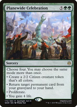 Planewide Celebration [War of the Spark] | Exor Games Bridgewater