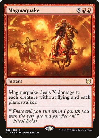 Magmaquake [Commander 2019] | Exor Games Bridgewater
