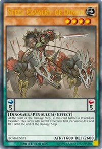 Steel Cavalry of Dinon (ENSP1) [BOSH-ENSP1] Ultra Rare | Exor Games Bridgewater