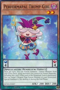 Performapal Trump Girl [BOSH-EN007] Common | Exor Games Bridgewater