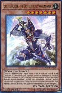 Buster Blader, the Destruction Swordmaster [BOSH-EN018] Ultra Rare | Exor Games Bridgewater