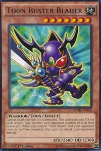 Toon Buster Blader [BOSH-EN038] Rare | Exor Games Bridgewater