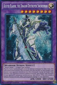 Buster Blader, the Dragon Destroyer Swordsman [BOSH-EN045] Secret Rare | Exor Games Bridgewater