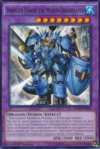 Dinoster Power, the Mighty Dracoslayer [BOSH-EN046] Rare | Exor Games Bridgewater