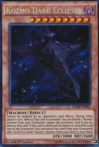 Kozmo Dark Eclipser [BOSH-EN085] Secret Rare | Exor Games Bridgewater