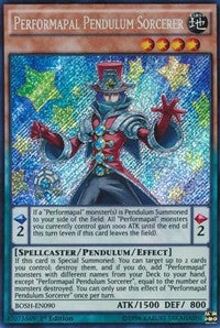 Performapal Pendulum Sorcerer [BOSH-EN090] Secret Rare | Exor Games Bridgewater