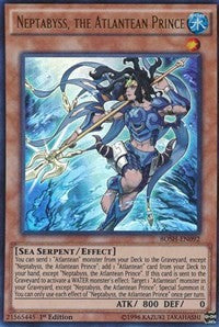 Neptabyss, the Atlantean Prince [BOSH-EN092] Ultra Rare | Exor Games Bridgewater