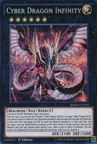 Cyber Dragon Infinity [BOSH-EN094] Secret Rare | Exor Games Bridgewater