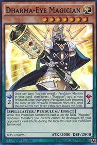 Dharma-Eye Magician [BOSH-EN096] Super Rare | Exor Games Bridgewater