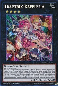 Traptrix Rafflesia [BOSH-EN099] Secret Rare | Exor Games Bridgewater
