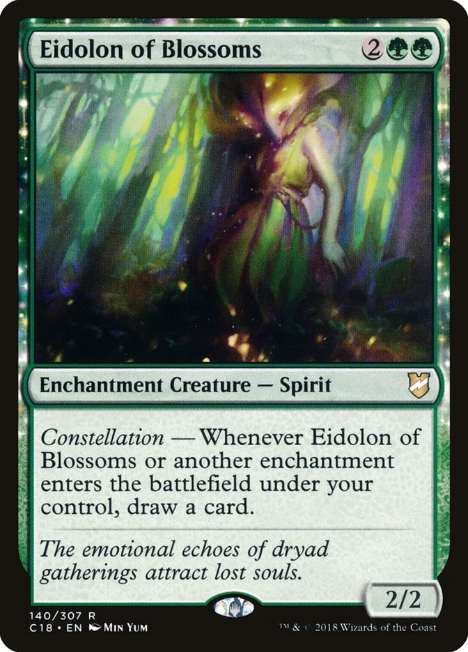 Eidolon of Blossoms [Commander 2018] | Exor Games Bridgewater