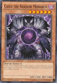 Caius the Shadow Monarch [SR01-EN004] Common | Exor Games Bridgewater