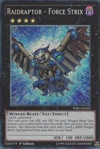 Raidraptor - Force Strix [WIRA-EN022] Secret Rare | Exor Games Bridgewater