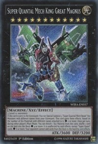 Super Quantal Mech King Great Magnus [WIRA-EN037] Secret Rare | Exor Games Bridgewater