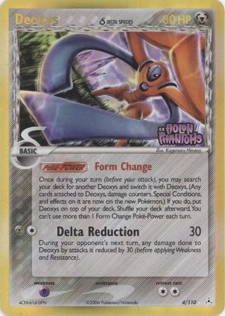 Deoxys (4/110) (Delta Species) (Stamped) [EX: Holon Phantoms] | Exor Games Bridgewater