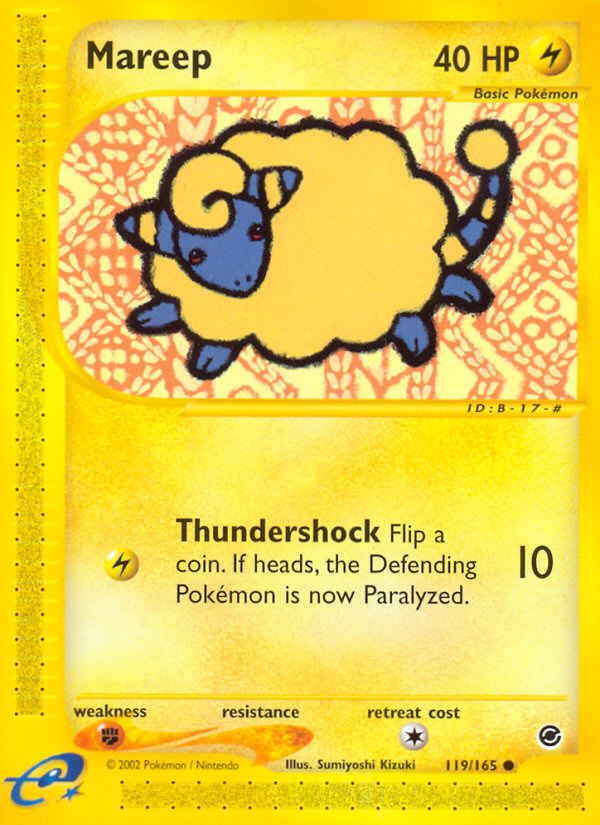 Mareep (119/165) [Expedition: Base Set] | Exor Games Bridgewater