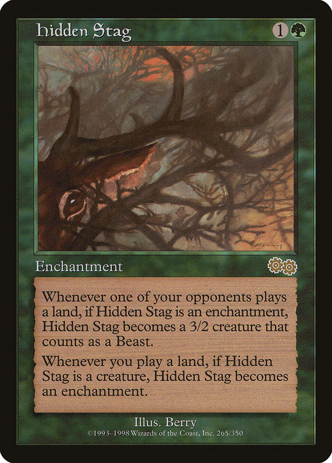 Hidden Stag [Urza's Saga] | Exor Games Bridgewater