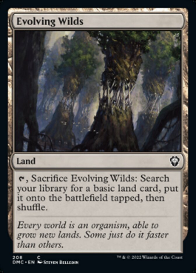 Evolving Wilds [Dominaria United Commander] | Exor Games Bridgewater